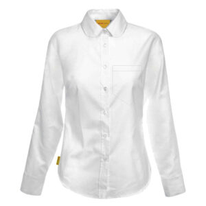 Britannia Ladies LS Blouse - White