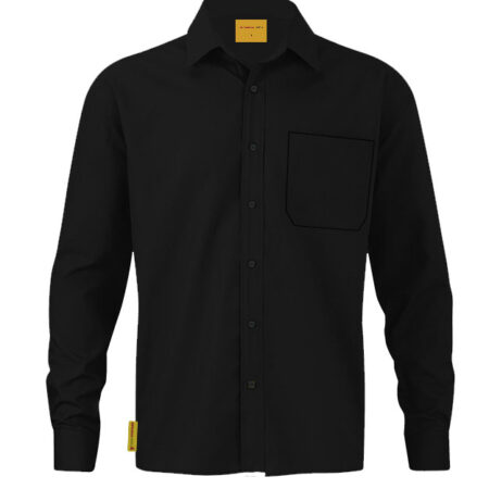 Britannia Mens LS Shirt - Black