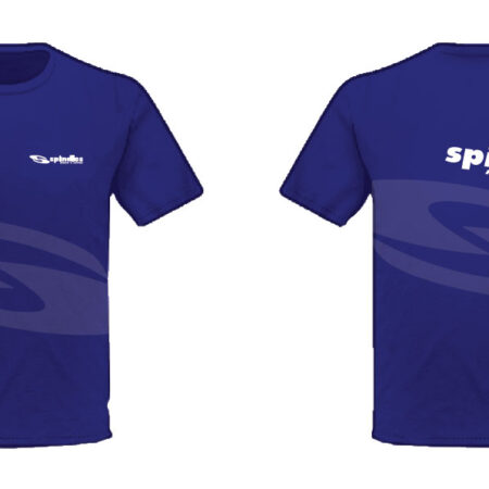 T-shirt Navy Healthclub - Spindles