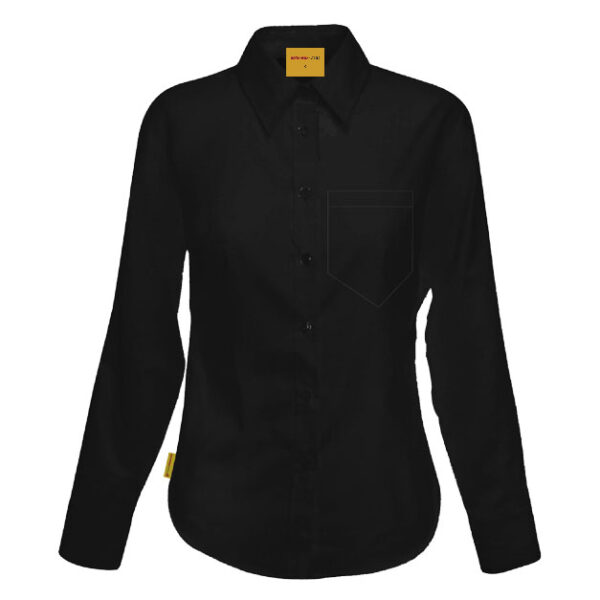 Caia Ls Shirt Black main image 1
