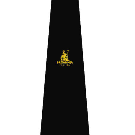 Mens Tie, Black - Britannia