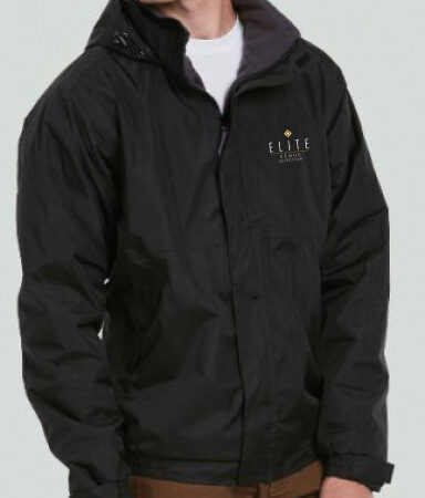 Elite Green keeper Rain Jacket - Black/Grey