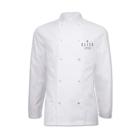 Elite Venues Long Sleeve Chef Jacket