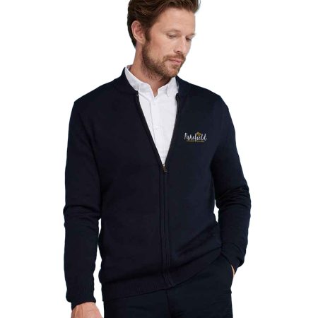 Henbury Unisex Zip Through Cardigan,  Pakefield