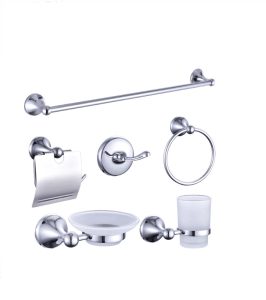 Chrome Plated Bathroom Set