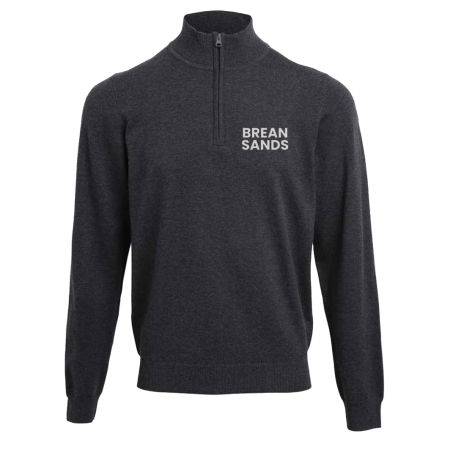 Brean Premier Zip Neck Sweater