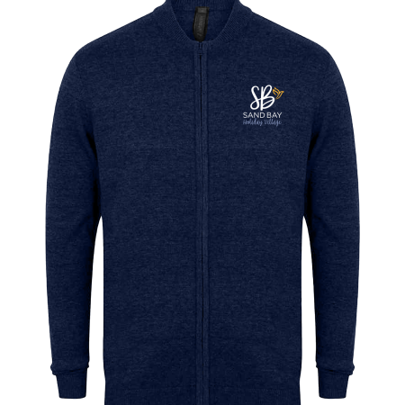 SandBay Henbury Unisex Zip Through Cardigan