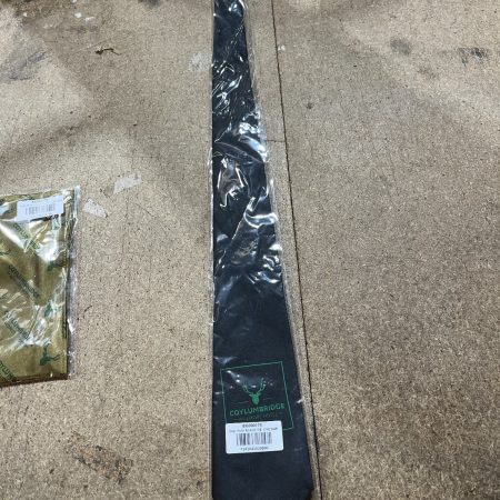 Coylumbridge Tie - Black with green logo