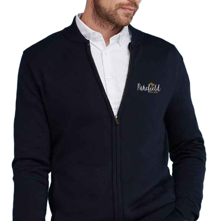 Henbury Unisex Zip Through Cardigan,  Pakefield